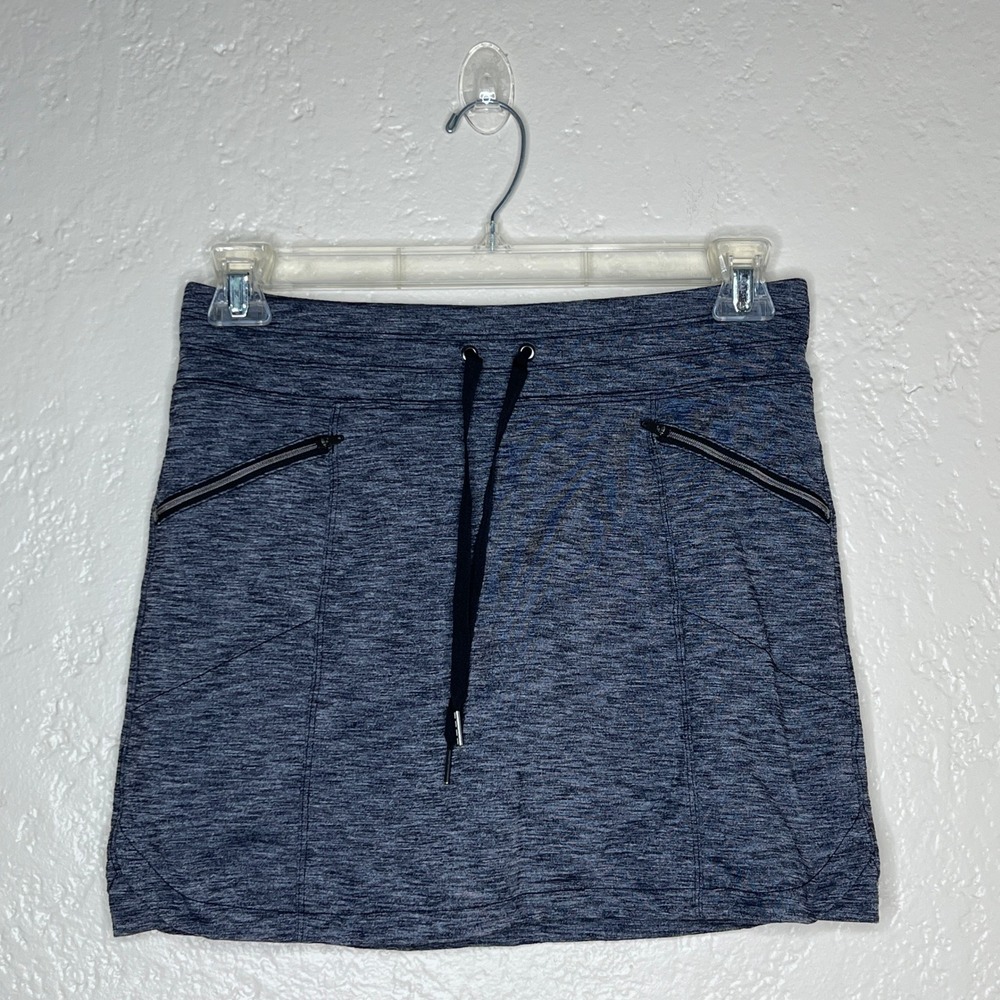 Athleta Metro Skort Womens Small Gray Heathered Activewear‎ Skirt 212468-03